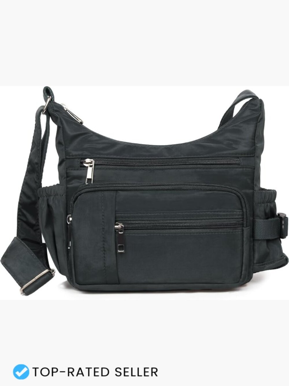 Nylon Crossbody Bag RFID Anti Theft Waterproof Shoulder Messenger Purse